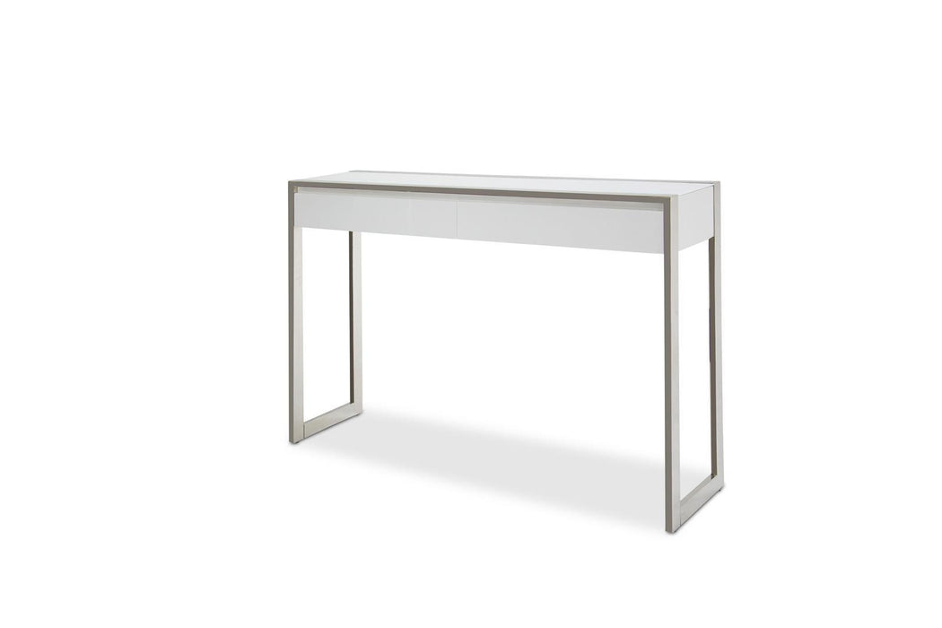 State St Console Table in Glossy White image