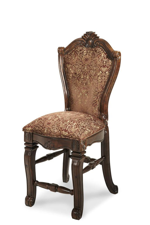 Windsor Court Counter Height Chair in Vintage Fruitwood (Set of 2) image