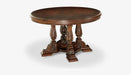 Windsor Court Round Dining Table in Vintage Fruitwood image