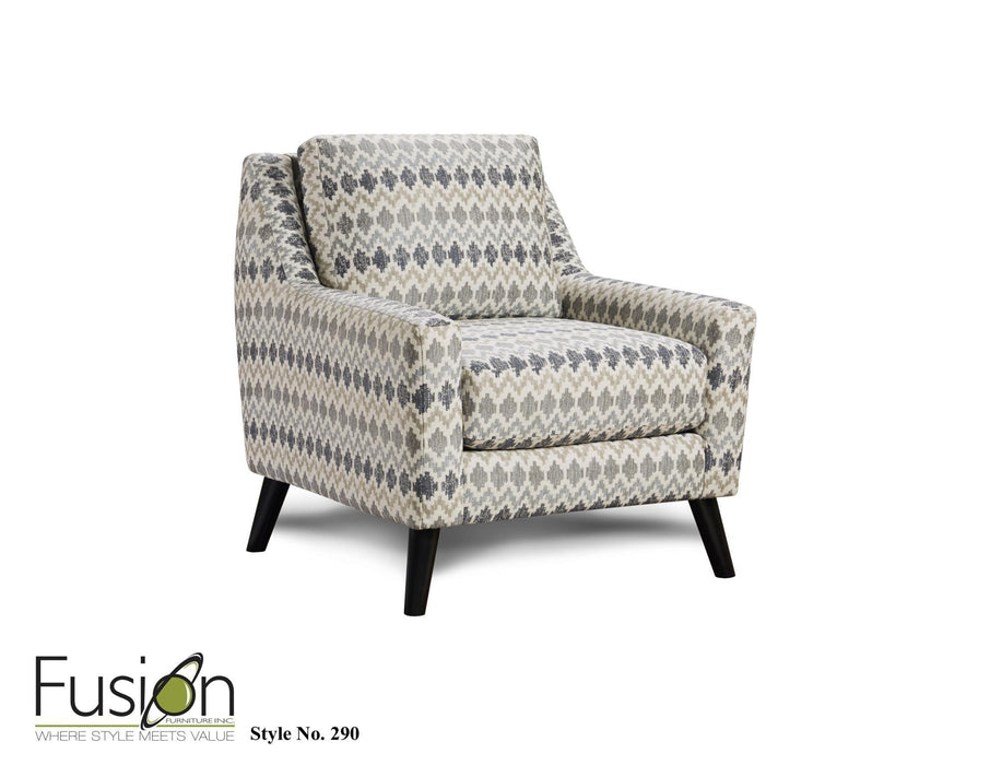 290 CHICKASAW SILVER ACCENT CHAIR image