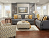 MAXWELL GRAY DIJON GROUP LOVESEAT image