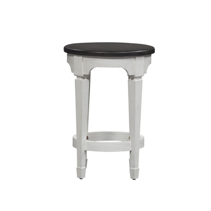 Liberty Allyson Park Console Stool in Wirebrushed White image