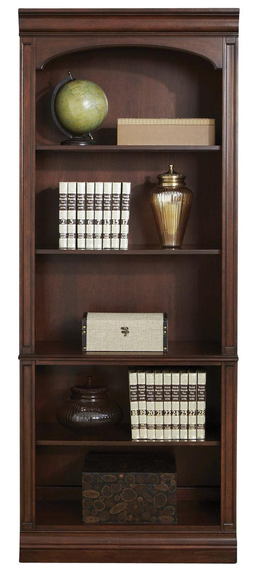 Liberty Brayton Manor Jr Executive Open Bookcase in Cognac image