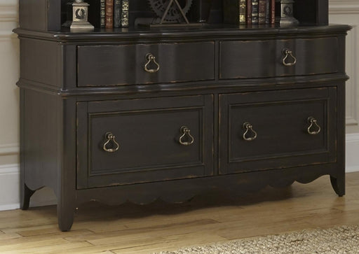 Liberty Chesapeake Credenza in Wire Brushed Antique Black image