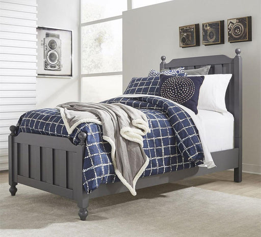 Liberty Furniture Cottage View Twin Panel Bed in Dark Gray image