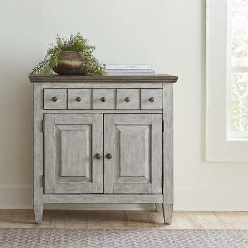 Liberty Furniture Heartland Bedside Chest in Antique White image
