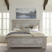 Liberty Furniture Heartland Queen Panel Bed in Antique White image