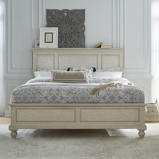 Liberty Furniture High Country King Panel Bed in Antique White image