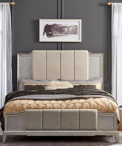 Liberty Furniture Montage King Upholstered Bed in Platinum image