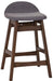 Liberty Furniture Space Saver 24" Counter Chair (Grey) in Satin Walnut (Set of 2) image