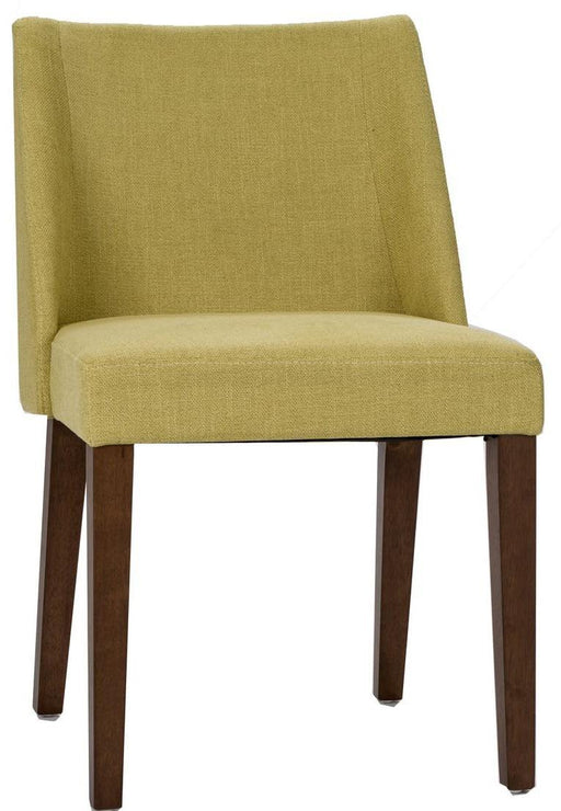 Liberty Furniture Space Saver Nido Chair (Green) in Satin Walnut (Set of 2) image