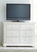 Liberty Furniture Summer House Media Chest in Oyster White image