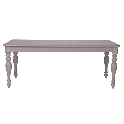 Liberty Furniture Summer House Rectangular Leg Table in Dove Grey image