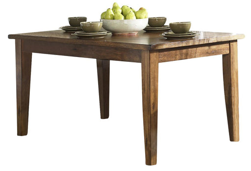 Liberty Furniture Treasures Solid Top Leg Table in Rustic Oak Finish image