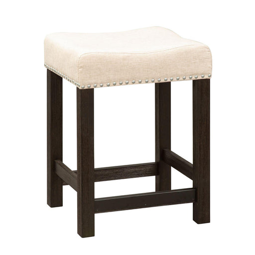 Liberty Heatherbrook Uph Barstool in Charcoal and Ash image