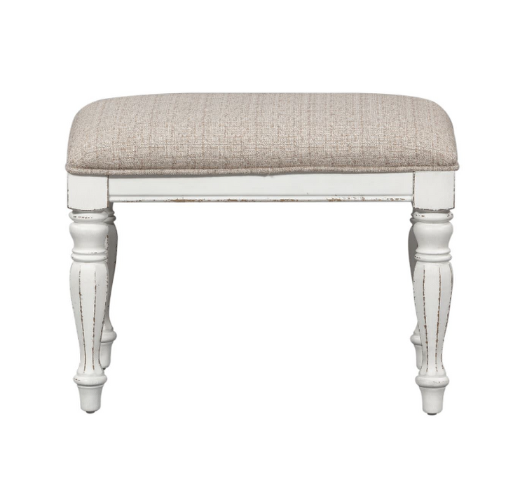 Liberty Magnolia Manor Accent Bench in Antique White image