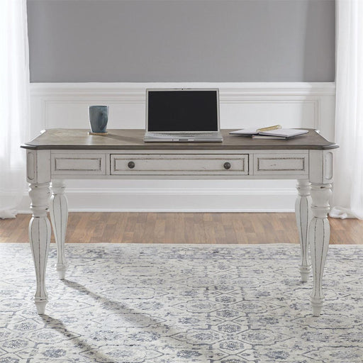 Liberty Magnolia Manor Lift Top Writing Desk in Antique White image