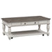 Liberty Magnolia Manor Rectangular Cocktail Table in Antique White image