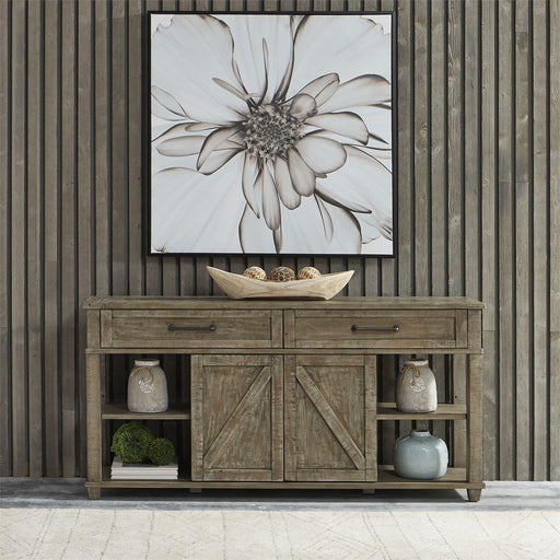 Liberty Parkland Falls Sofa Table in Weathered Taupe image