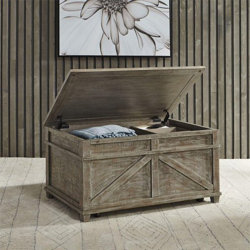 Liberty Parkland Falls Storage Trunk in Weathered Taupe image