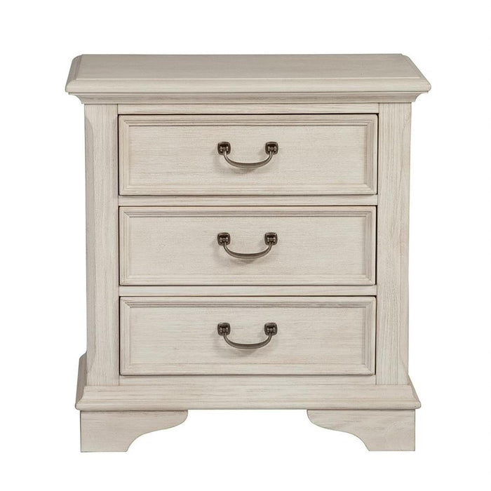 Liberty Furniture Bayside Drawer Nightstand  in Antique White image