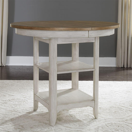 Liberty Furniture Farmhouse Reimagined Gathering Table in Antique White image