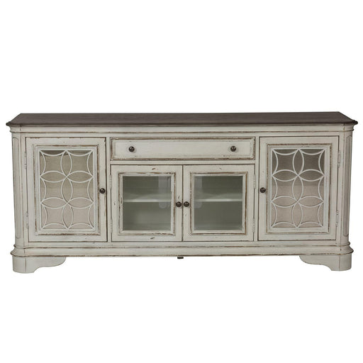 Liberty Magnolia Manor Entertainment TV Stand in Antique White image