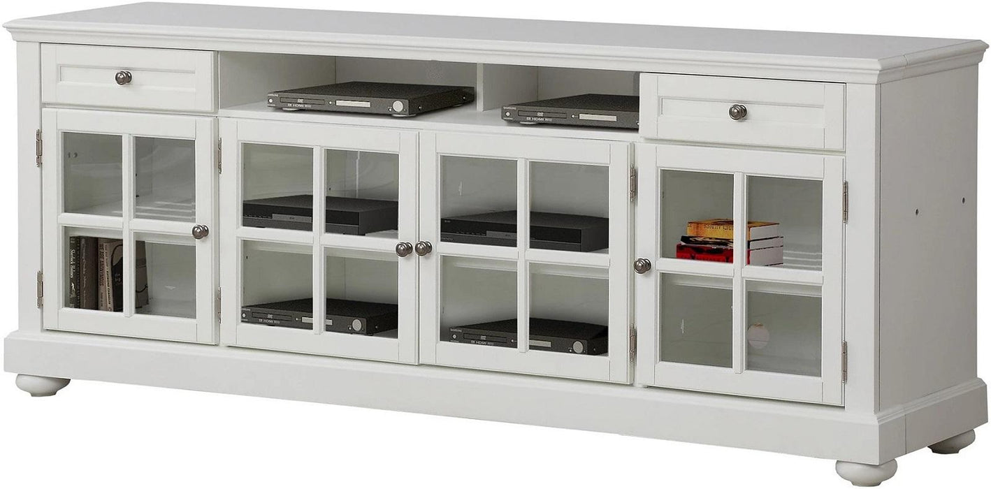 Parker House Cape Cod 76 in. TV Console in Vintage White image