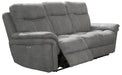 Parker House Mason Sofa Dual Reclining Power with USB Charging Port and Power Headrest in Carbon image