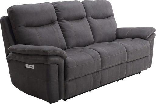 Parker House Mason Sofa Dual Reclining Power with USB Charging Port and Power Headrest in Charcoal image