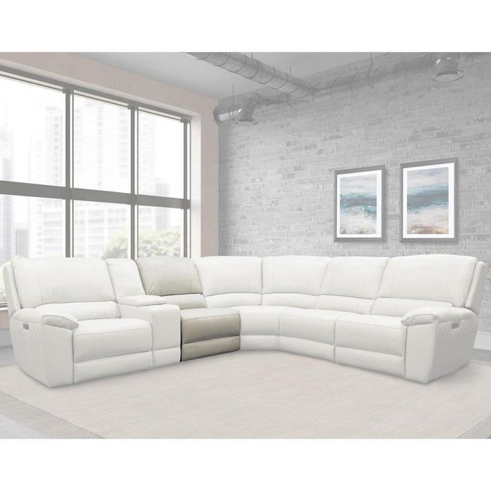 Parker House Scott Power Armless Recliner in Alabaster image