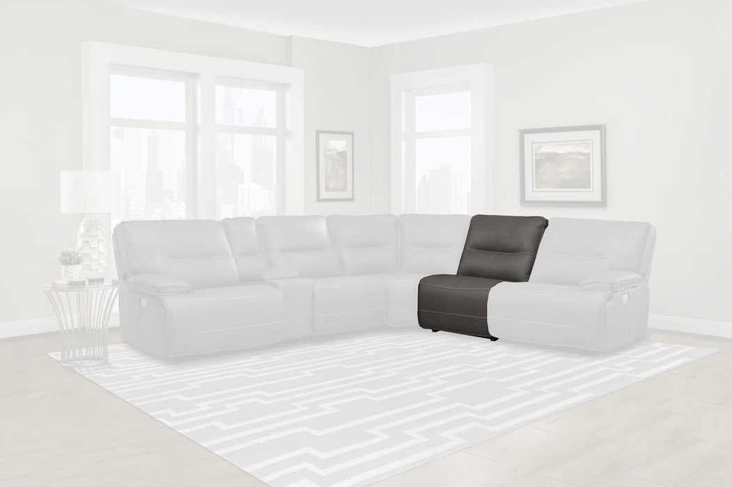 Parker House Spartacus Armless Recliner in Haze image