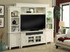 Parker House Tidewater 62" Console Entertainment Wall in Vintage White image