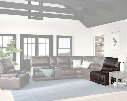 Parker House Whitman Power Cordless Right Arm Facing Recliner in Verona Coffee image