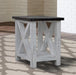 Parker House Mesa Chairside Table in Antique White image