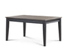 Steve Silver Raven Noir Dining Table in Two Tone Ebony and Driftwood image