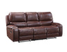 Steve Silver Keily Manual Reclining Sofa w/ Dropdown Table in Brown image