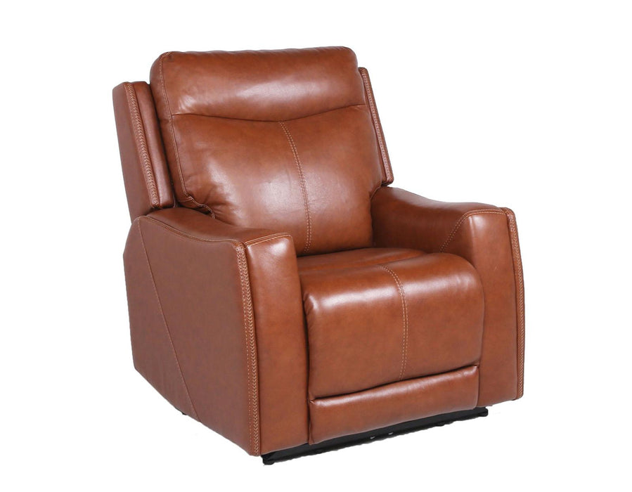 Steve Silver Natalia Leather Dual Power Recliner in Coach image