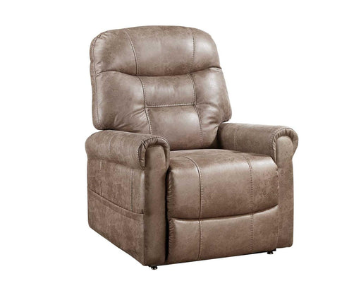 Steve Silver Ottawa Power Lift Chair with Heat and Massage in Camel image