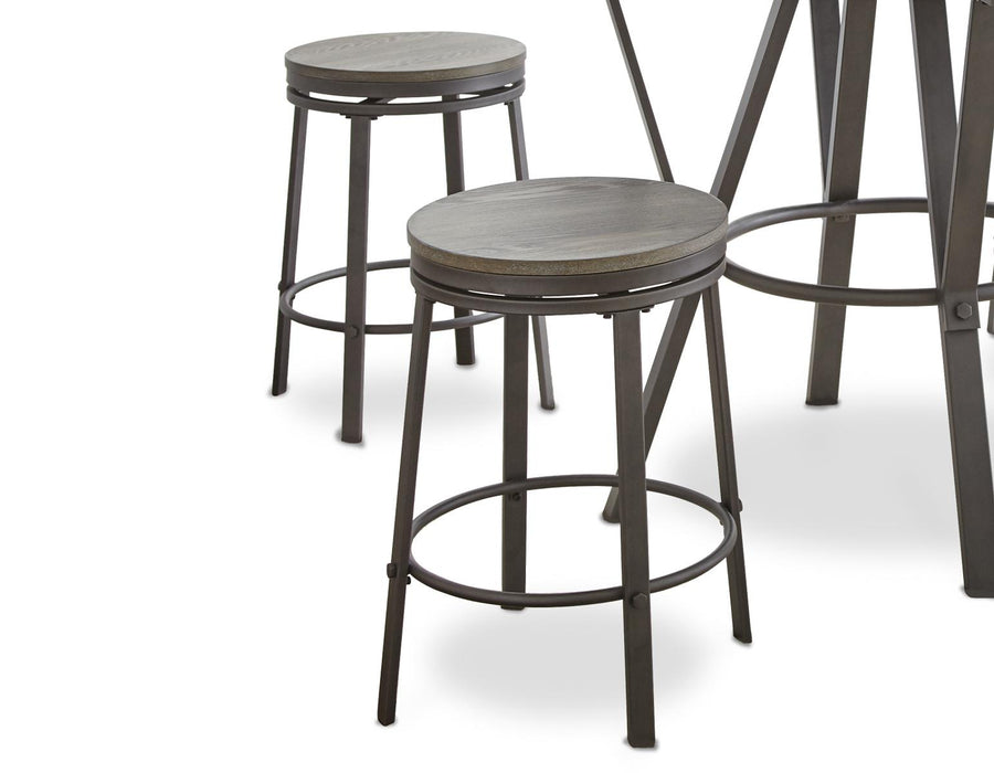 Steve Silver Portland Counter Stool in Gray (Set of 2) image