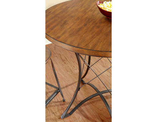 Steve Silver Adele Round Counter Table in Warm Honey image