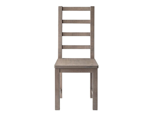 Steve Silver Auckland Reclaimed Wood Side Chair in Weathered Grey (Set of 2) image