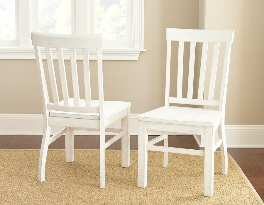 Steve Silver Cayla Side Chair in Antique White (Set of 2) image
