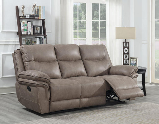 Steve Silver Isabella Manual Reclining Sofa in Sand image