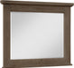 Vaughn-Bassett Sawmill Landscape Mirror in Saddle Grey image