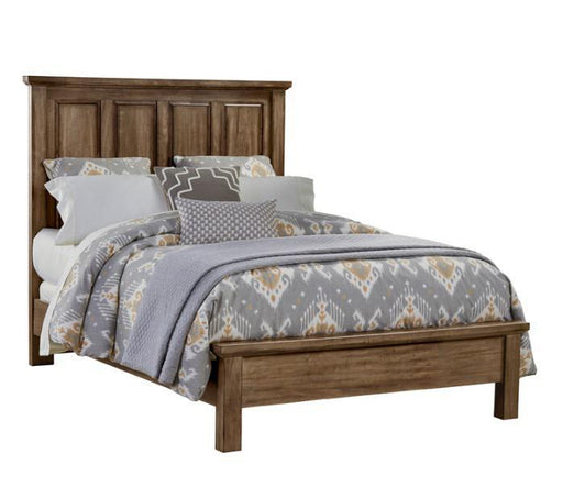 Vaughan-Bassett Maple Road King Mansion Bed w/ Low Profile Footboard  in Maple Syrup image