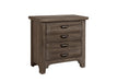 Vaughan-Bassett Bungalow 2 Drawer Nightstand in Folkstone image