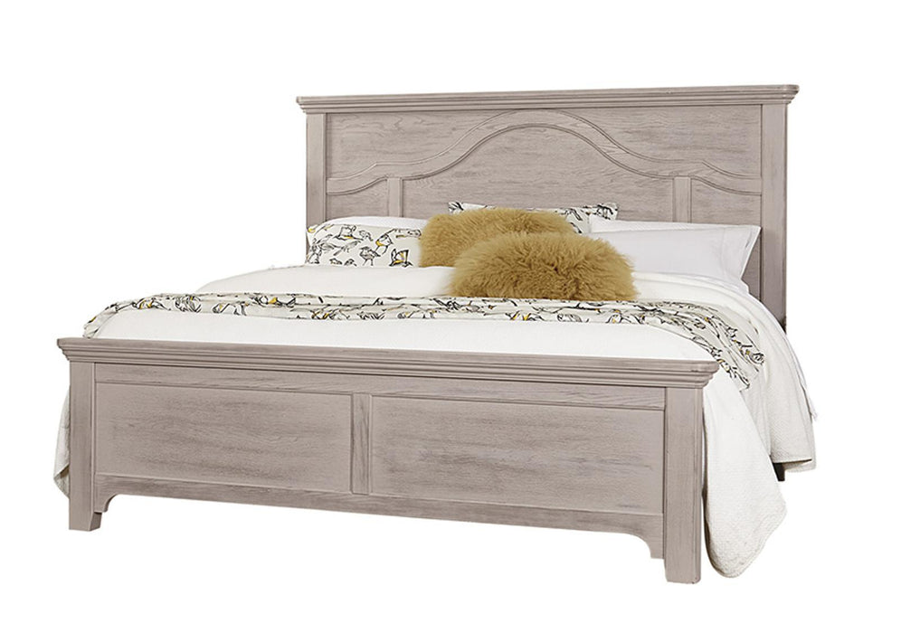 Vaughan-Bassett Bungalow King Mantel Panel Bed in Dover image