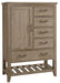 Vaughan-Bassett Passageways Deep Sand Door Chest in Medium Brown image