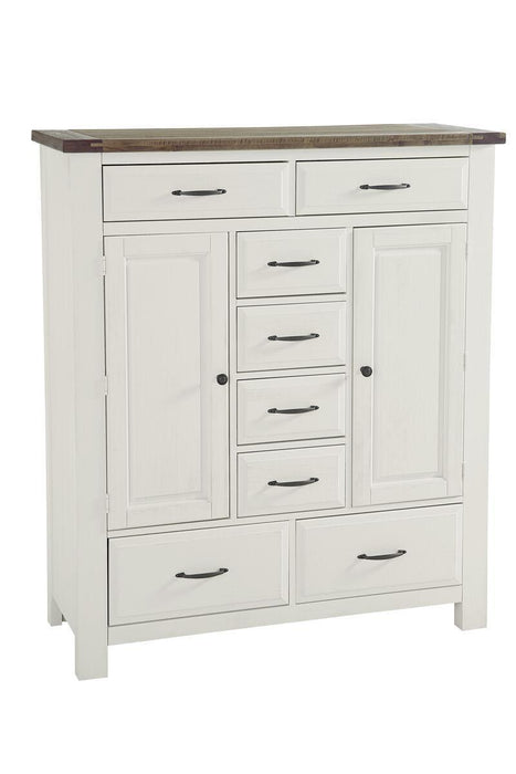 Vaughan-Bassett Maple Road Sweater Chest in Soft White/Natural Top image